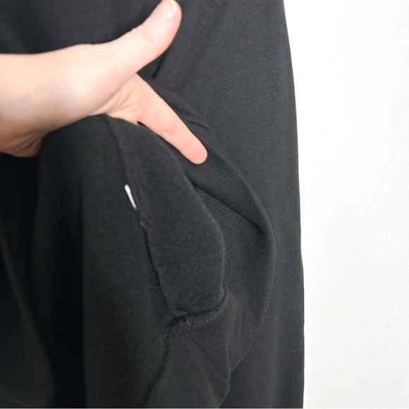 Zara Womens Casual Black Turtleneck Sweatshirt Sweater Athleisure Medium M - Picture 7 of 8